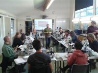Hard at work in the classroom
