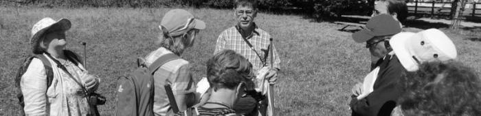 Marin Harvey teaching on a Learn to Love flies workshop